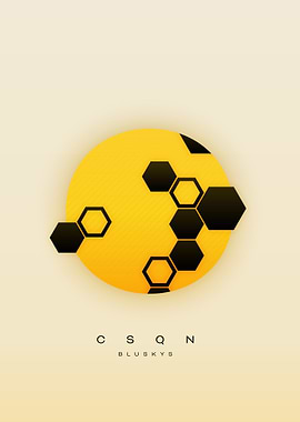 c s q n by Bluskys Poster