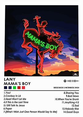 LANY - Mama's Boy Album Cover