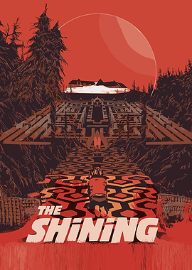 The Shining Movie Poster Art