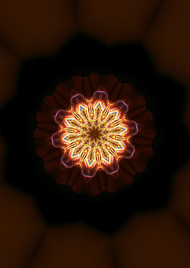 Neon Flower