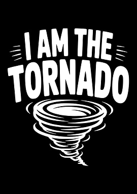 I am the Tornado Graphic