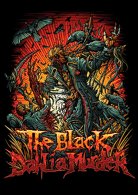 The Black Dahlia Murder Artwork