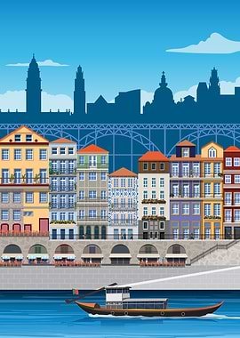 Porto Travel Print