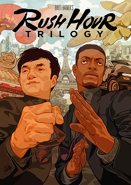 Rush Hour Trilogy Movie Poster