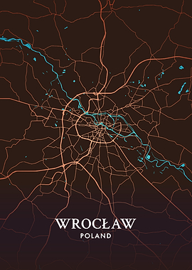 Wroclaw City Map