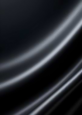 Abstract Black Satin Fabric Texture