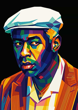 Tyler, the Creator - Pop Art Portrait