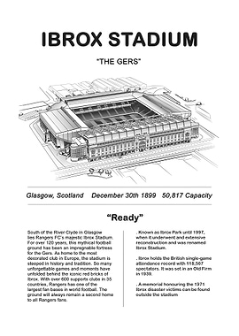 Ibrox Stadium Illustration