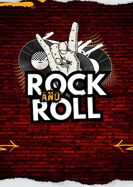 Rock and Roll Graphic Art