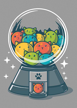 Candy Cat Machine: Sweet & Whiskery Chaos