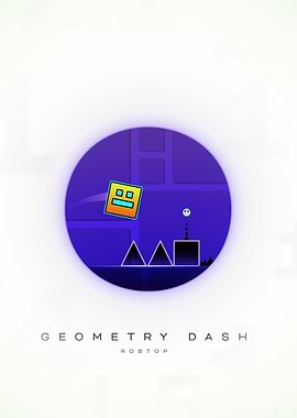 Geometry Dash by RobTop Poster
