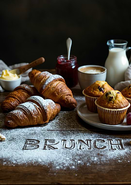 Delicious Brunch Still Life