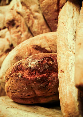 Freshly Baked Bread Display