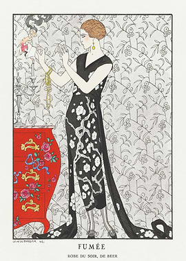 Fumée: Art Deco Fashion Illustration