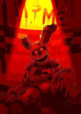 Springtrap in Red Light