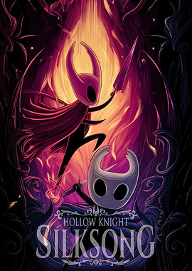 Hollow Knight: Silksong Game Poster