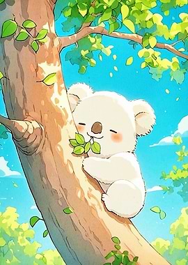 Cute Koala Tree
