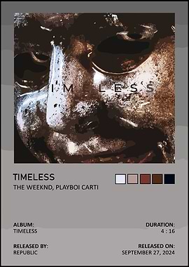 The Weeknd Playboi Cart Timeless Album