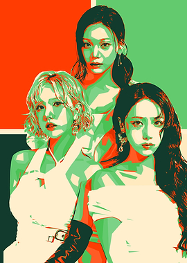 Viviz in Pop Art Style