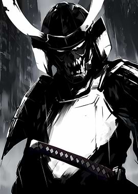 Dark Samurai Warrior