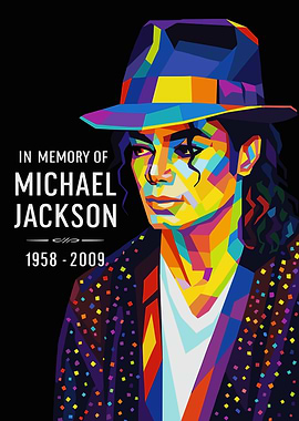 Michael Jackson Wpap Art