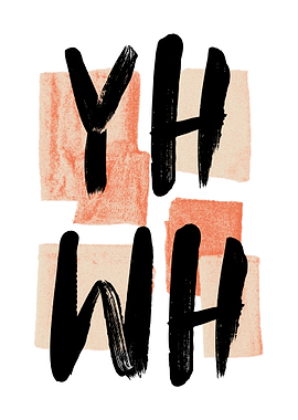 YHWH Text Art