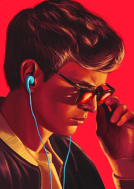 Baby Driver Movie Poster