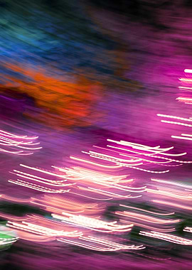 Abstract Lights in Motion