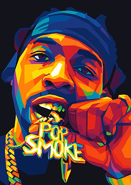 Pop Smoke Wpap Art