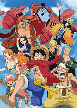 Straw Hat Pirates: Grand Line Assemble' Poster, picture