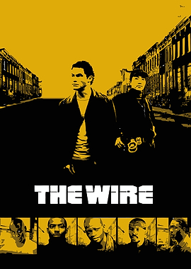 The Wire TV Series Poster