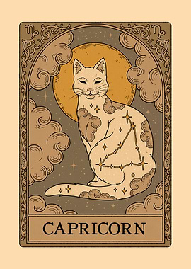 Cats Constellations - Capricorn