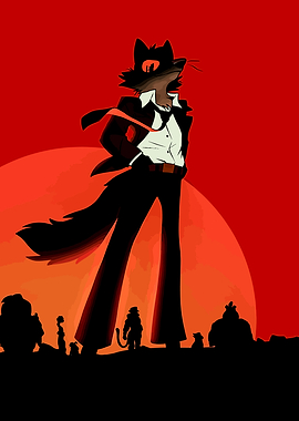 The Bad Guy Silhouette