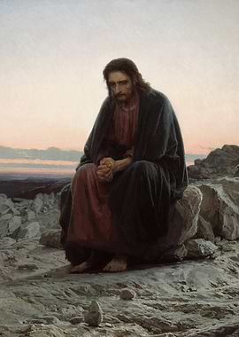 Christ in Gethsemane painting