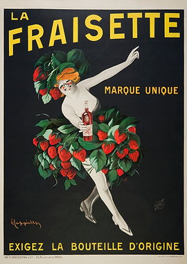 La Fraisette Vintage Advertisement Poster by leonetto cappiello