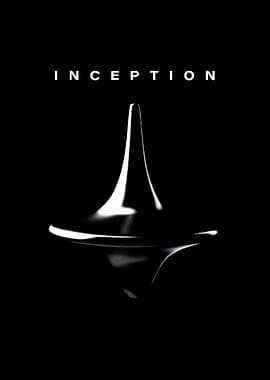 Inception Spinning Top Movie Poster
