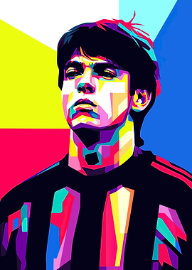Ricardo Kaka Pop Art Portrait
