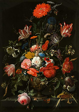 Floral Still Life Painting