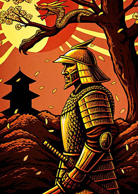 Samurai Dragon Japanese