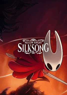 Hollow Knight: Silksong Game Cover Art