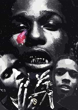 A$AP Rocky Portrait