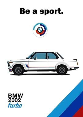BMW 2002 Turbo Illustration