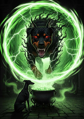 Magical Dog Transformation