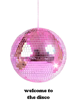Pink Disco Ball