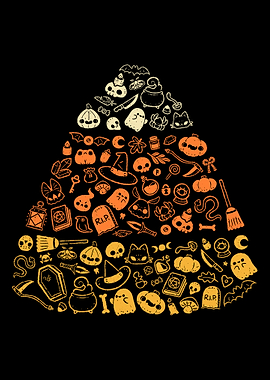 Cute Halloween Candy Corn