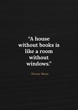 Horace Mann Readers Quote