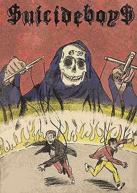 Suicideboys Grim Reaper Illustration