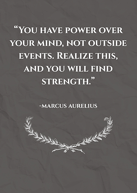 Marcus Aurelius Quote on Strength