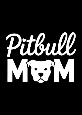 Pitbull Mom Graphic Design