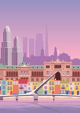 Buenos Aires Travel Print
